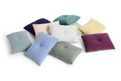 Discount HAY Dot Cushion Linen Pude, , 45x60 cm Pine Green