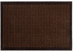 Clearance Tica Copenhagen Dot Gulvmåtte, , 90x130 cm Cognac/Mørkebrun