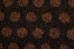 Clearance Tica Copenhagen Dot Gulvmåtte, , 90x130 cm Cognac/Mørkebrun