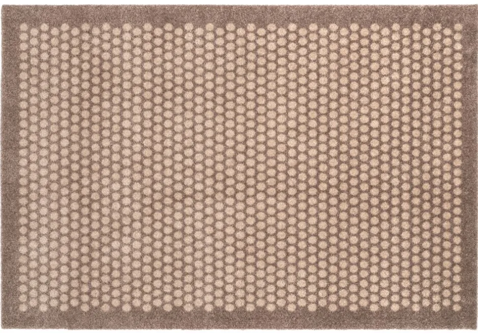 Clearance Tica Copenhagen Dot Gulvmåtte, , 90x130 cm Sand