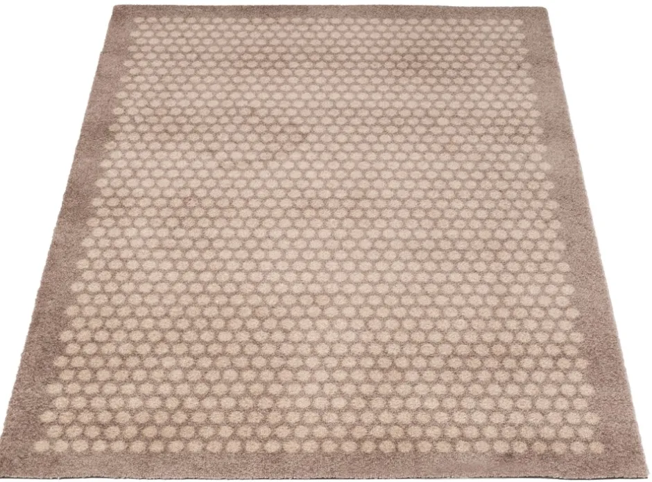 Clearance Tica Copenhagen Dot Gulvmåtte, , 90x130 cm Sand