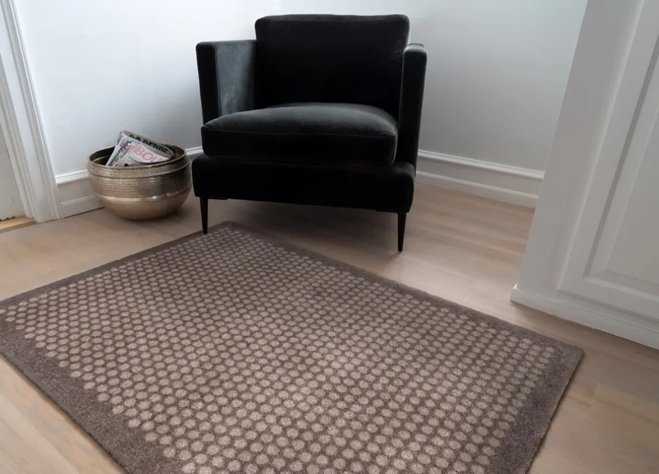 Clearance Tica Copenhagen Dot Gulvmåtte, , 90x130 cm Sand