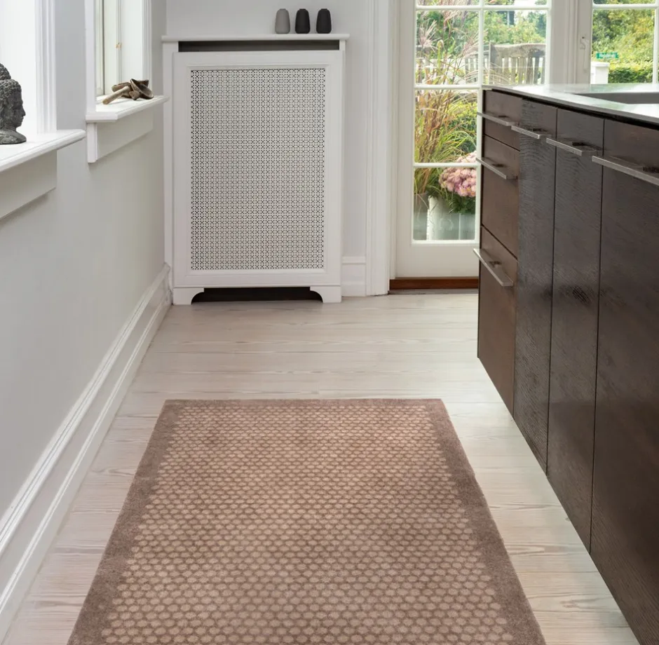 Clearance Tica Copenhagen Dot Gulvmåtte, , 90x130 cm Sand