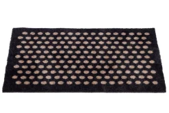 Hot Tica Copenhagen Dot Gulvmåtte, , 40x60 cm Sort/Sand