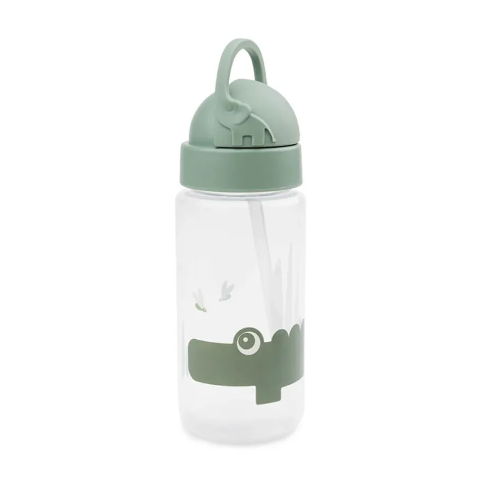Sale Done by Deer Drikkedunk M. Sugerør, Croco, Grøn, 350 ml