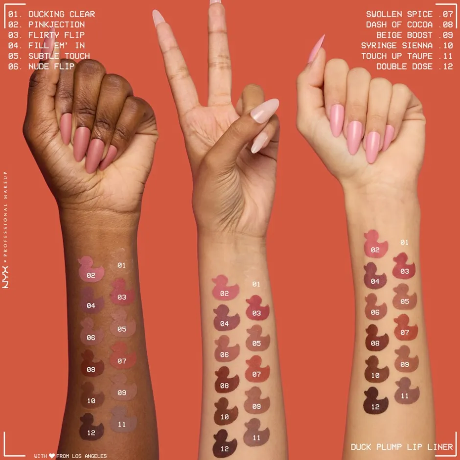Outlet NYX Professional Makeup Duck Plump Lipliner, 04 FILL EM IN
