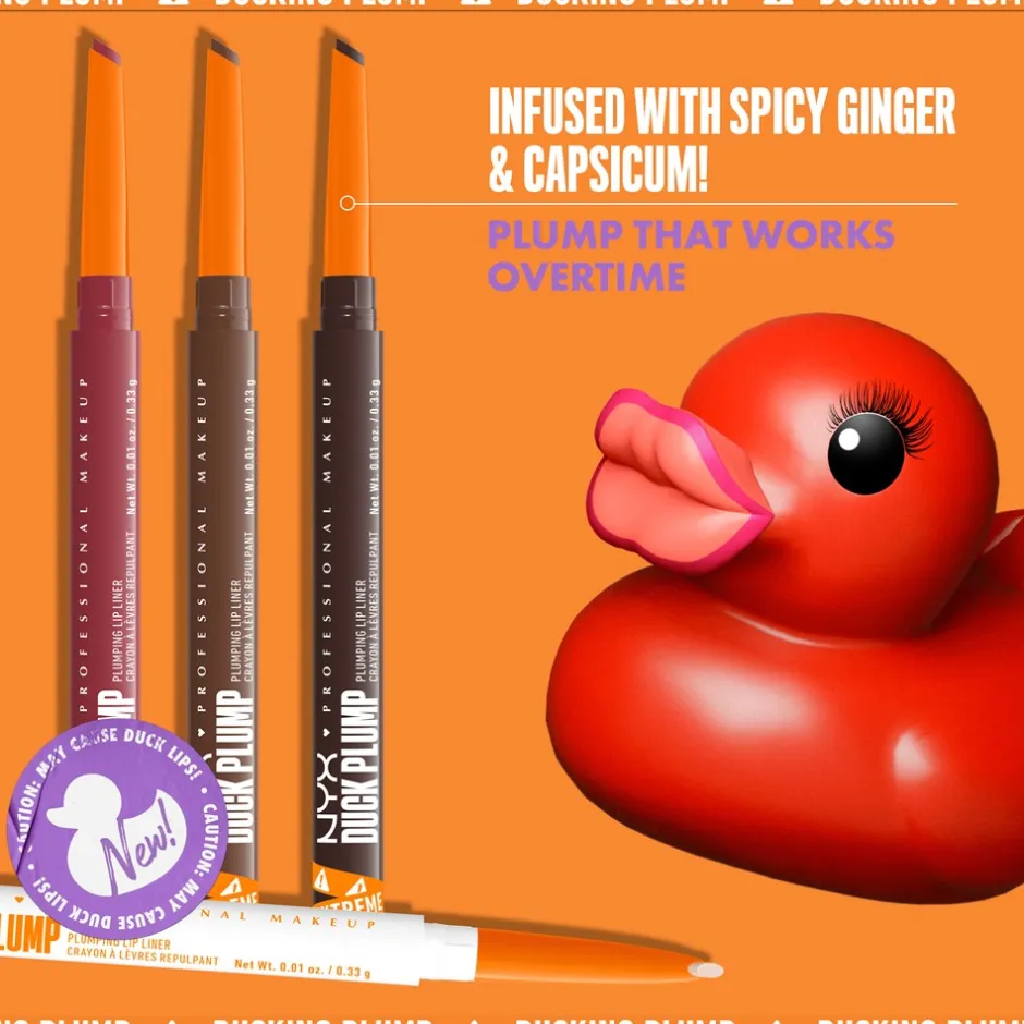 Outlet NYX Professional Makeup Duck Plump Lipliner, 04 FILL EM IN