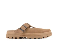 Palladium Dunelite Pyla Suede Mules, , 37*Dame Flade Sko