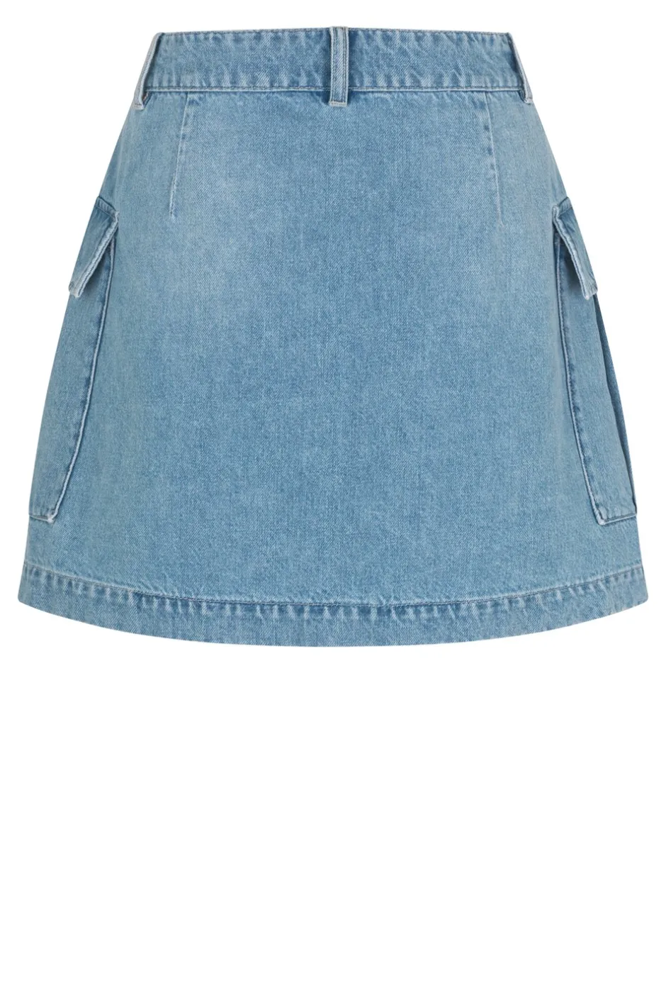 Sale Second Female Dustine Mini Nederdel, , XL Denim Blue