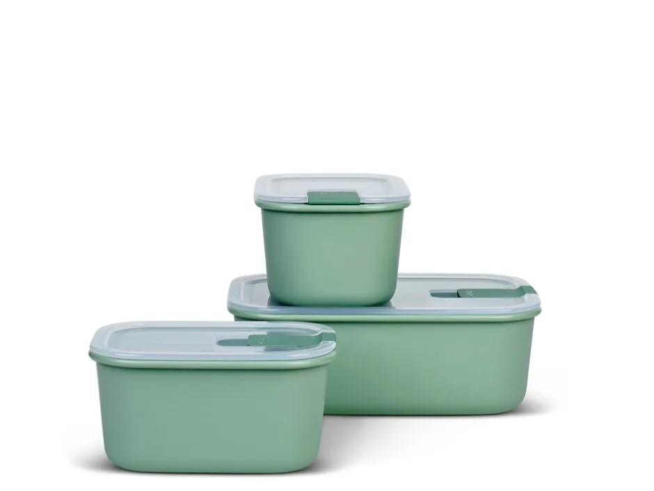 Clearance Mepal Easyclip 3-pak Opbevaringsbokssæt, Nordic Sage