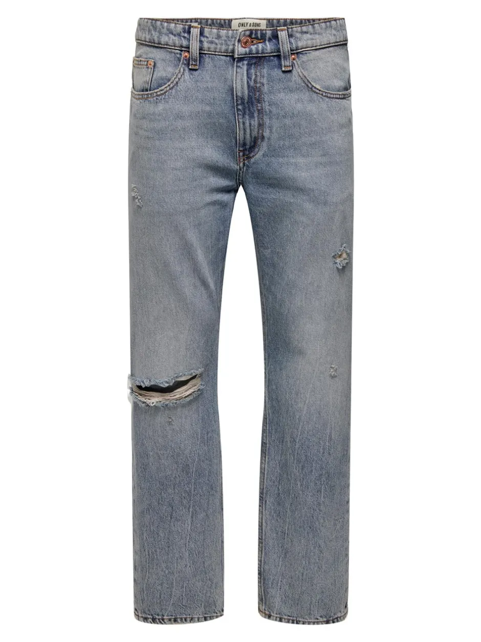 ONLY & Sons Edge Loose Jeans, , W31/L32* Jeans