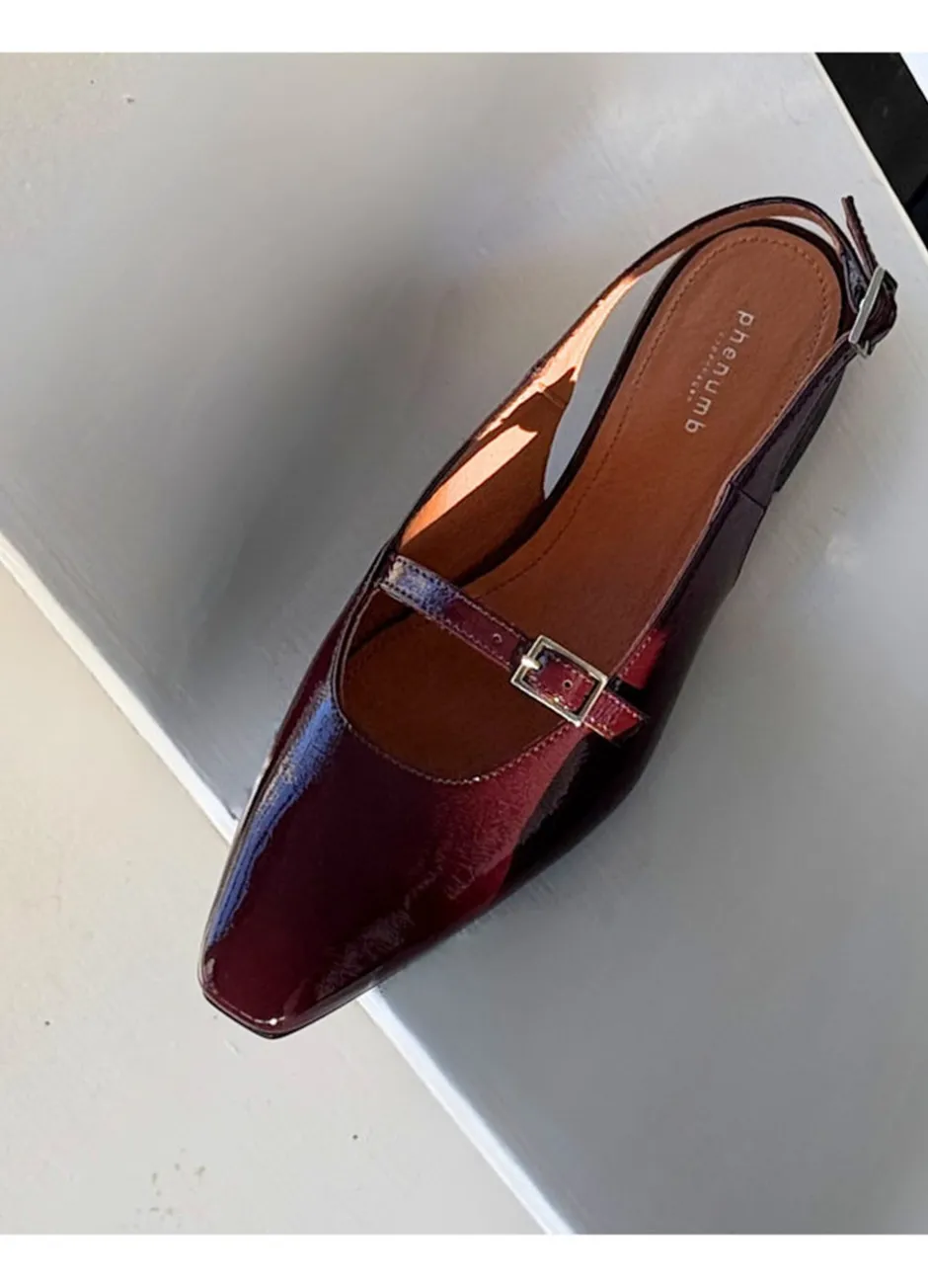 Sale Phenumb Effect Ballerina, , 41 Bordo
