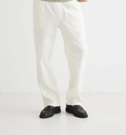 Woodbird Eik Linen Bukser, , XL* Bukser & Chinos