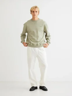 Woodbird Eik Linen Bukser, , XL* Bukser & Chinos