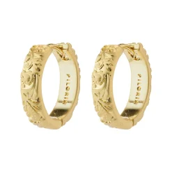Clearance Pilgrim Elfrida Creoler, Gold Plated