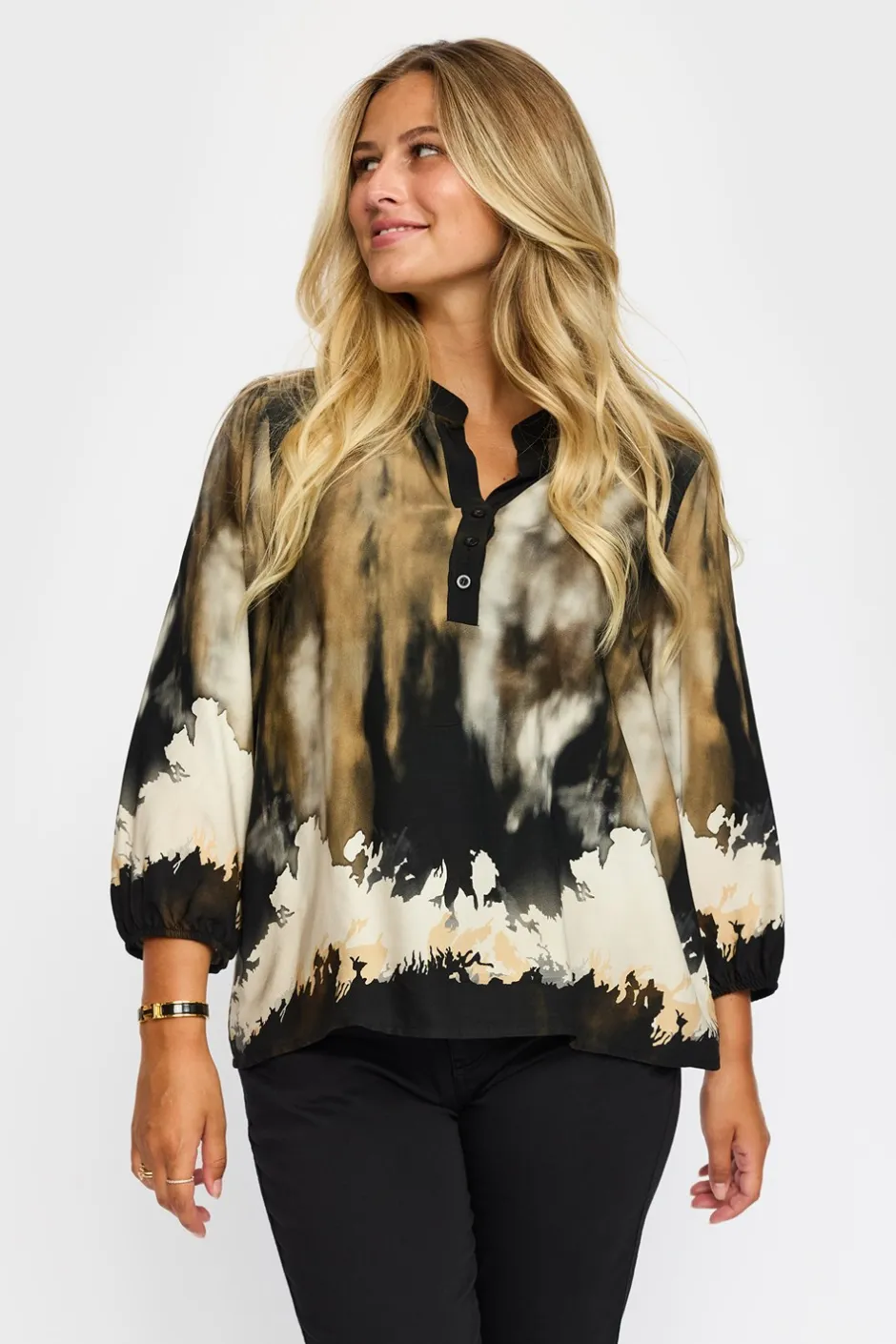 2-Biz Eline Bluse, , XL*Dame Bluser & Skjorter
