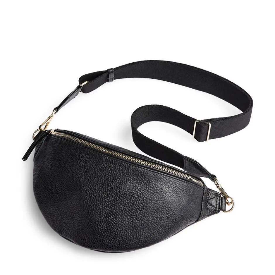 Markberg Elinor Bæltetaske, Black/Gold