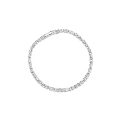 Outlet Sif Jakobs Jewellery Ellera Grande Armbånd, , 16 cm Sølv/Hvid