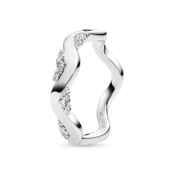 Discount Sif Jakobs Jewellery Ellera Waves Altro Ring, , 58 Silver
