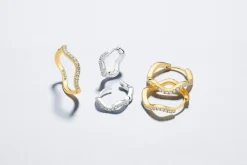 Sif Jakobs Jewellery Ellera Waves Ring, , 56*Dame Ringe