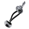 Georg Jensen Ellipse Nøglering, Rustfrit Stål*Dame Tilbehør