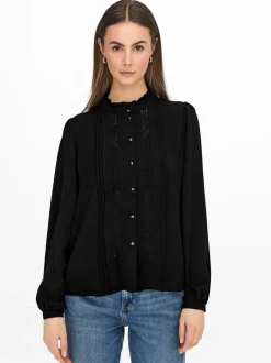 JDY Ellis Lace Bluse, , 38*Dame Bluser & Skjorter