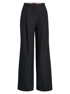 Hot JJXX Ellis Wide Højtaljede Bukser, , S/L32 Black