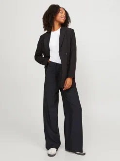 Hot JJXX Ellis Wide Højtaljede Bukser, , S/L32 Black