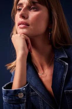 Sif Jakobs Jewellery Ellisse Cinque Halskæde, , 45 cm*Dame Halskæder