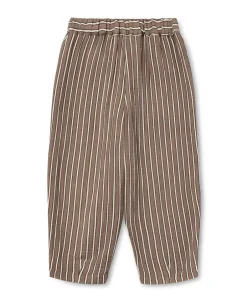 Fliink Elmo Bukser, , 110 cm Pine Bark Stripe