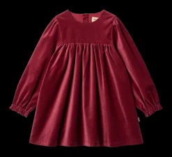 Sale Wheat Elvira Kjole, , 110 cm Ruby Red