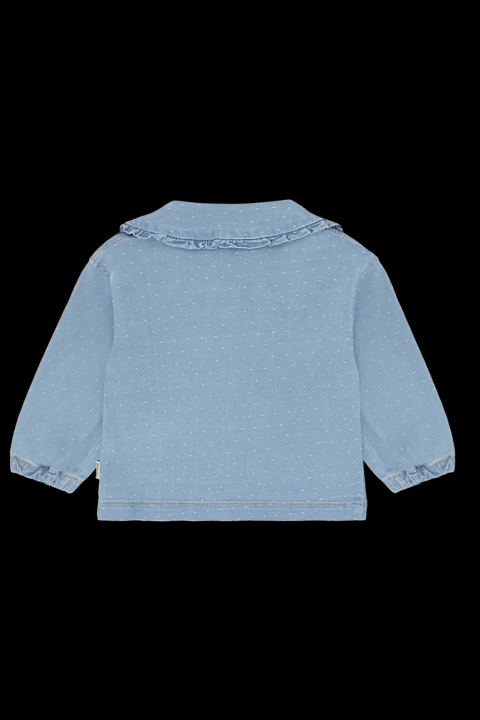 Hust & Claire Ely Dotty Denimjakke, , 116 cm*Børn Overtøj