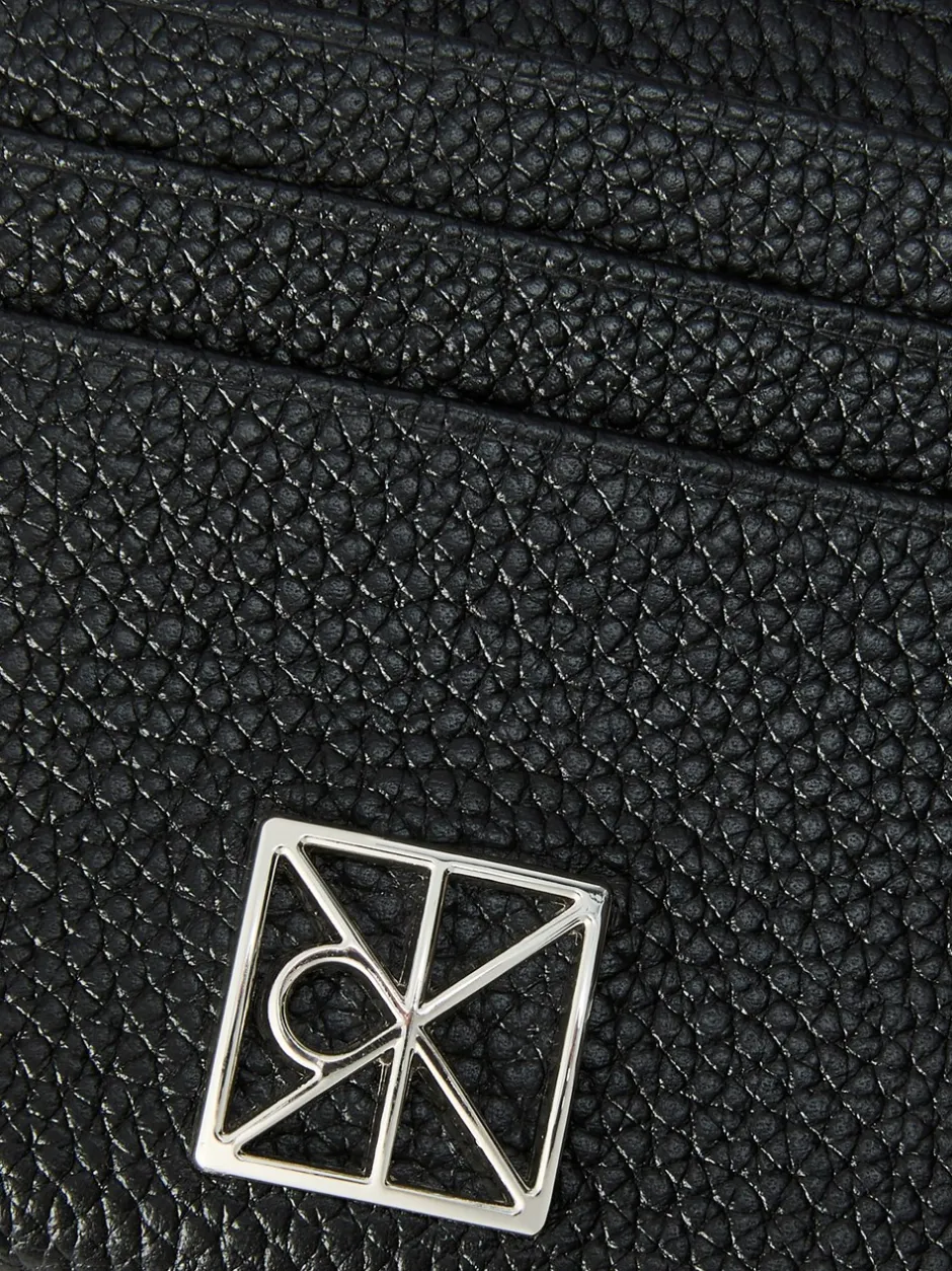 Best Calvin Klein Emblem Kortholder, Black