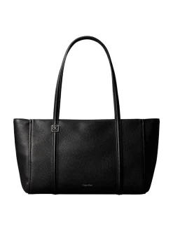 Calvin Klein Emblem Pebble Shopper,*Dame Shoppere
