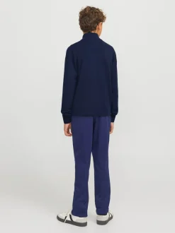 Jack & Jones Junior Emil Half Zip Striktrøje, , 164 cm*Børn Strik & Sweatshirts