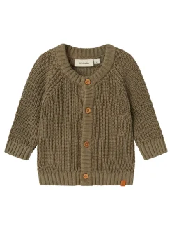 Lil' Atelier Emlen Knit Cardigan, , 74 cm*Børn Cardigans