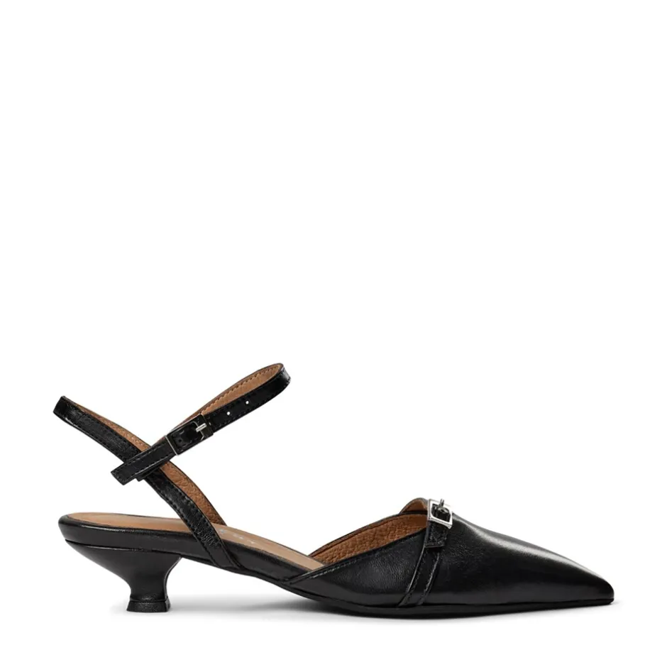 Clearance Pavement Emmelie Højhælede Sko, , 40 Black