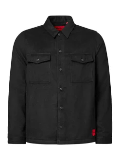 Discount Hugo Enalu Overshirt, , XL Black