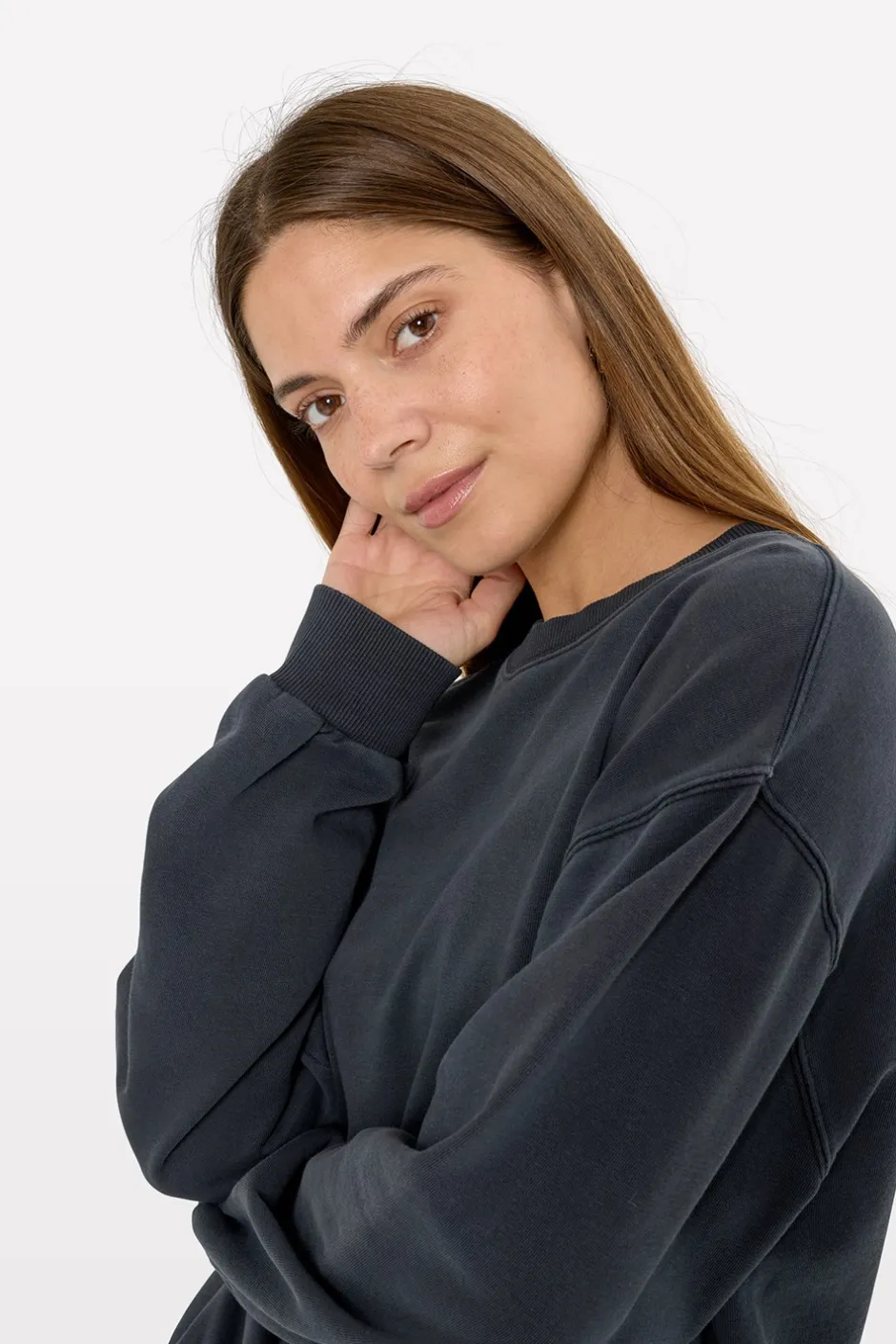 Outlet Envii Entour Sweatshirt, , XS Washed Black
