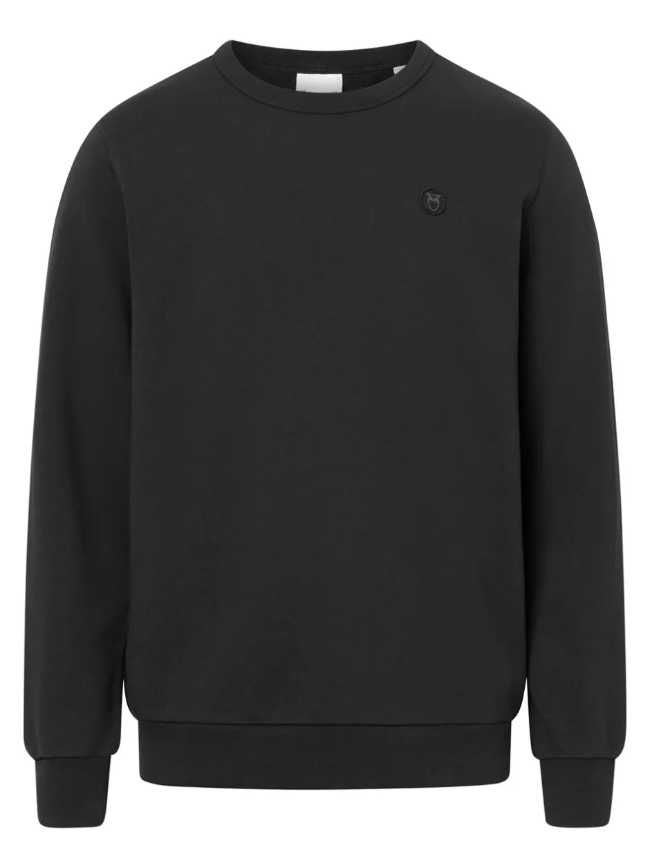Clearance Knowledge Cotton Apparel Erik Sweatshirt, , S Black Jet