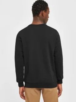 Clearance Knowledge Cotton Apparel Erik Sweatshirt, , S Black Jet