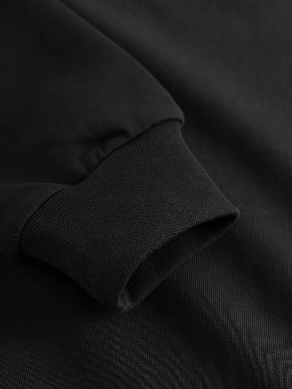 Clearance Knowledge Cotton Apparel Erik Sweatshirt, , S Black Jet