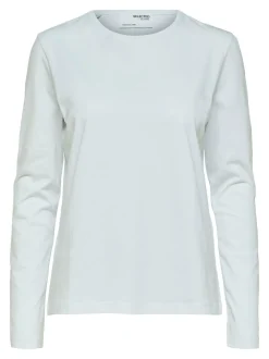 Selected Women Essential Langærmet T-shirt, , L*Dame T-Shirts & Toppe
