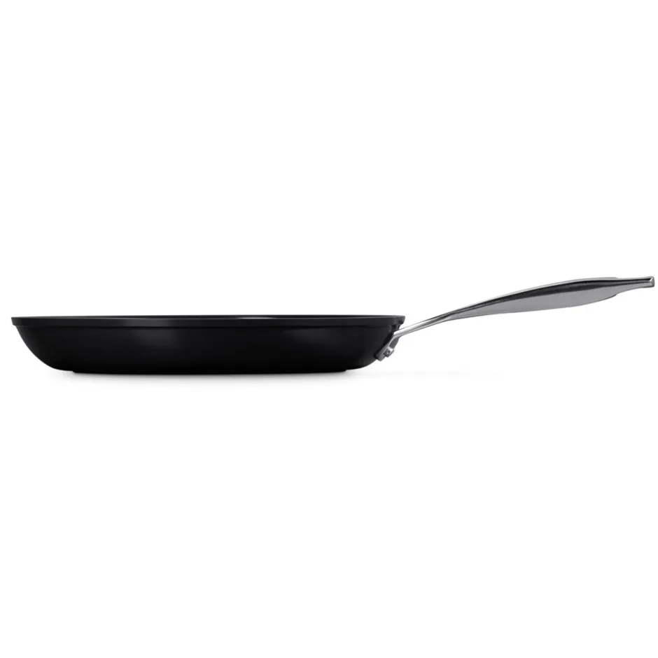 Best Le Creuset Essential Non-Stick Ceramic Stegepande, , 30 cm Black