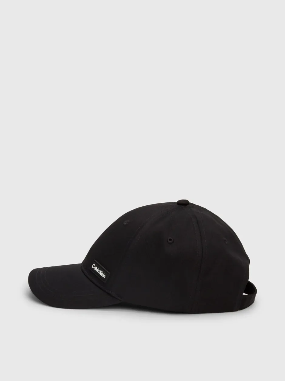 Best Calvin Klein Essential Patch Cap, , One size Black