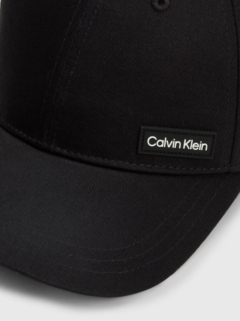 Best Calvin Klein Essential Patch Cap, , One size Black