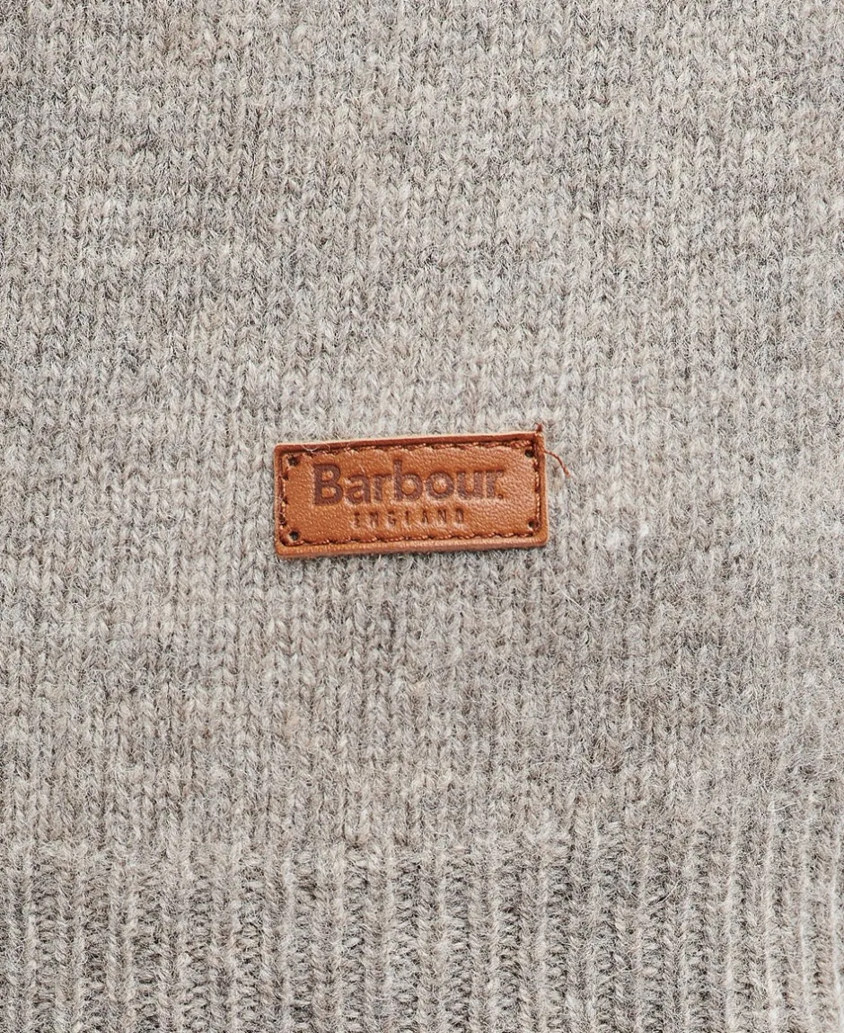 Barbour Essential Patch Crew Striktrøje, , XL* Strik