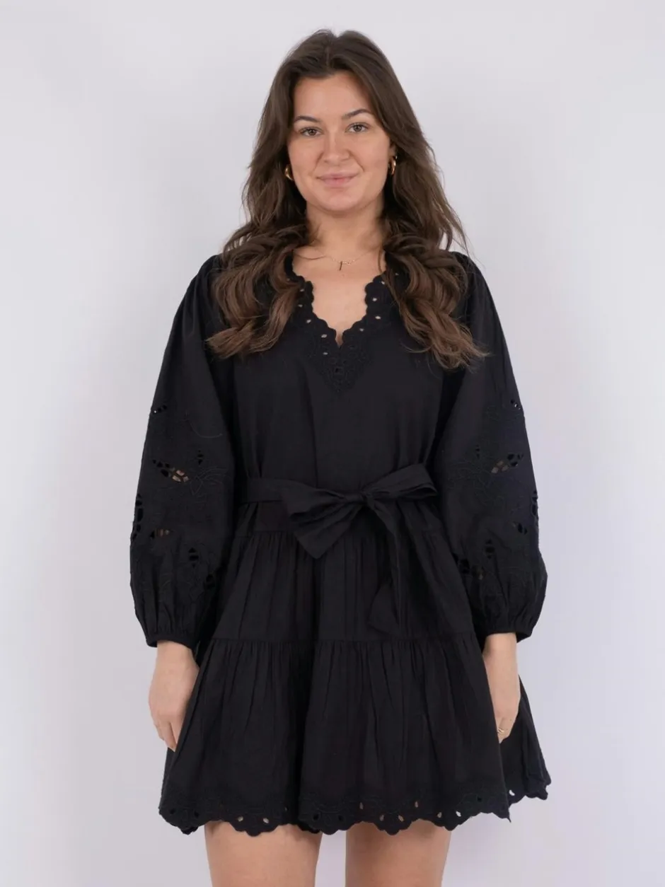 Neo Noir Esta C Poplin Kjole, , 36*Dame Kjoler