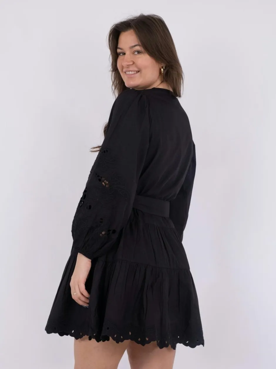 Neo Noir Esta C Poplin Kjole, , 36*Dame Kjoler