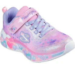 New Skechers Eternal Heart Lights Sneakers, , 29 Light Pink Multi